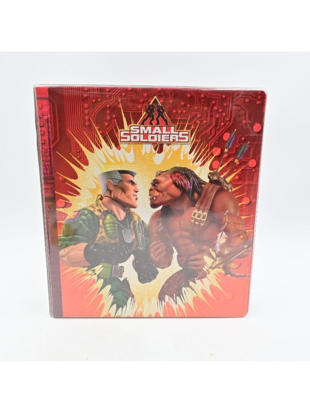 Small Soldiers 3 Ring Binder Vintage 1998 Red Black Retro School Folder